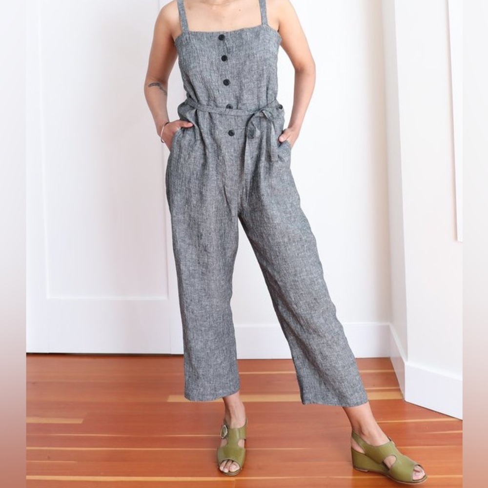 Gravel & Gold linen jumpsuit, never worn